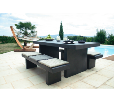 Комплект мебели из бетона F9