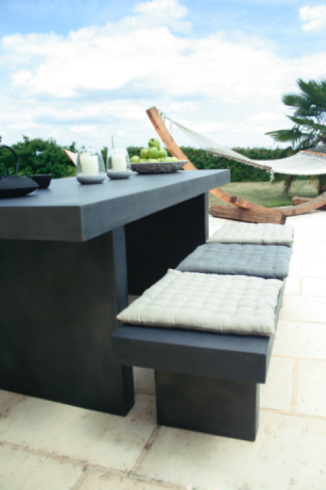 Комплект мебели из бетона F9