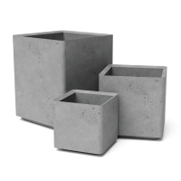 Бетонный вазон Альфа L-XXL