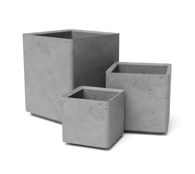 Бетонный вазон Альфа L-XXL