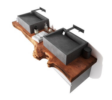 Умывальник из бетона U5A