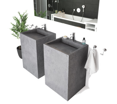 Умывальник из бетона U6B