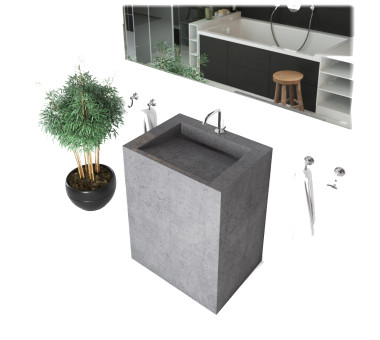 Умывальник из бетона U7B
