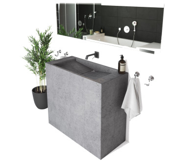 Умывальник из бетона U8B