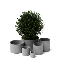 Бетонный вазон Цинамон M-XXXXL