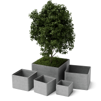 Бетонный вазон Стоун L-XXXXL