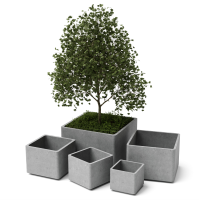 Бетонный вазон Кесто L-XXXXL