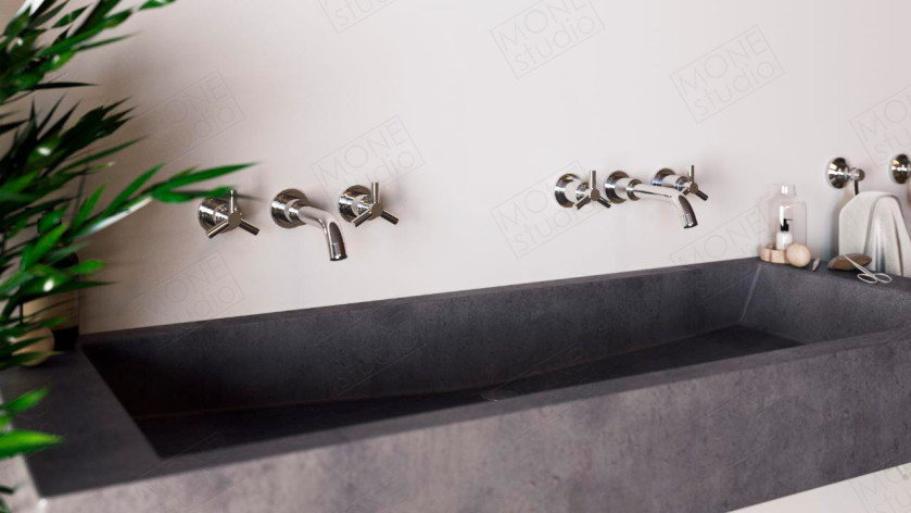 Умывальник из бетона M6L