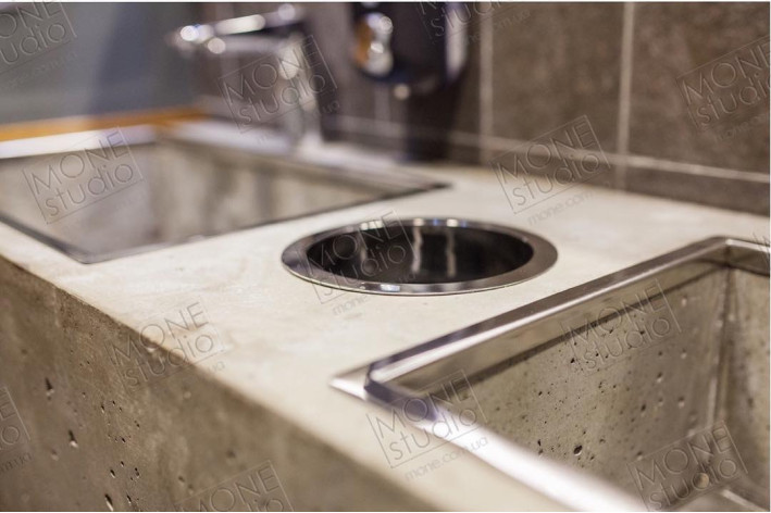 Умывальник из бетона W01