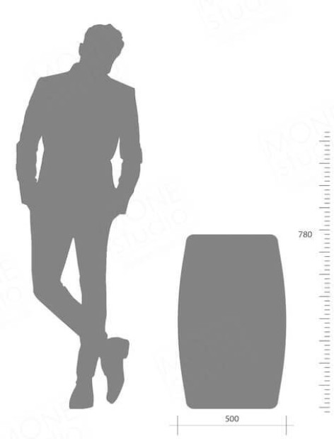 Уличная бетонная урна U07