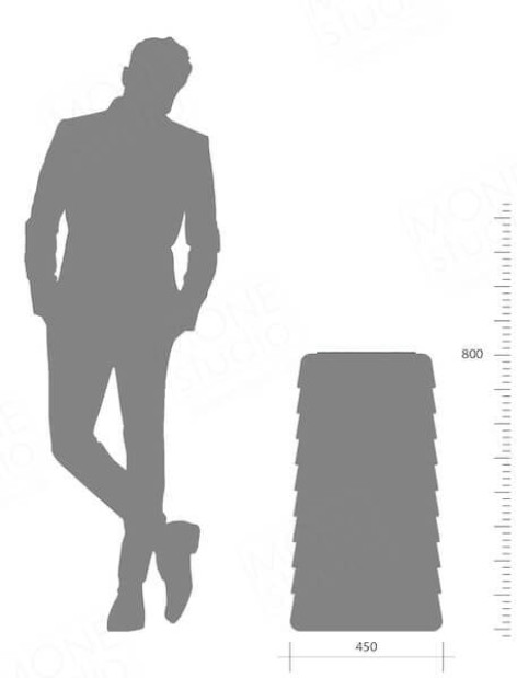 Уличная бетонная урна U08