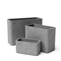 Бетонный вазон Ека S-L