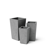 Бетонный вазон Бостон S-L