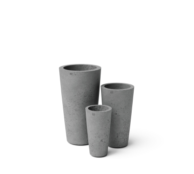 Бетонный вазон Рондо S-L